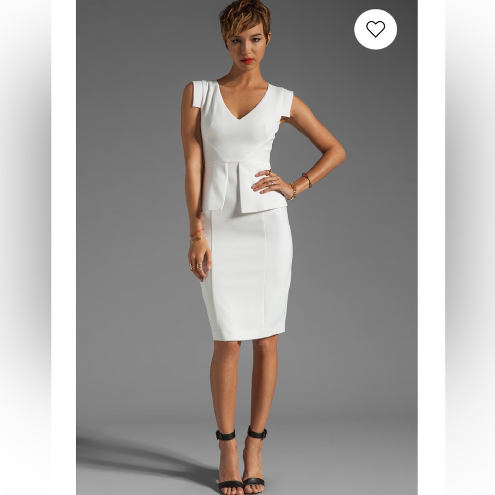 BLACK HALO KEYTON DRESS | “LILY” WHITE | SIZE 2 | Bridal Dress | REVOLVE